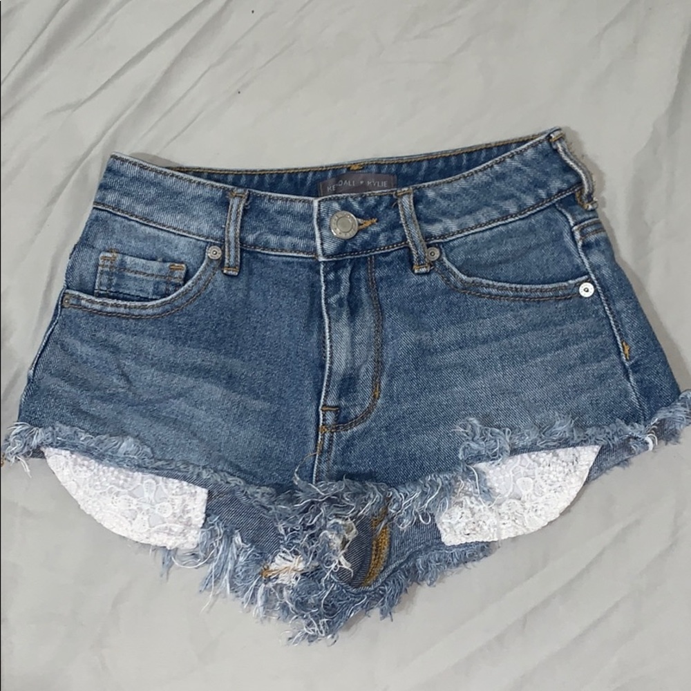 Kendall & Kylie denim shorts